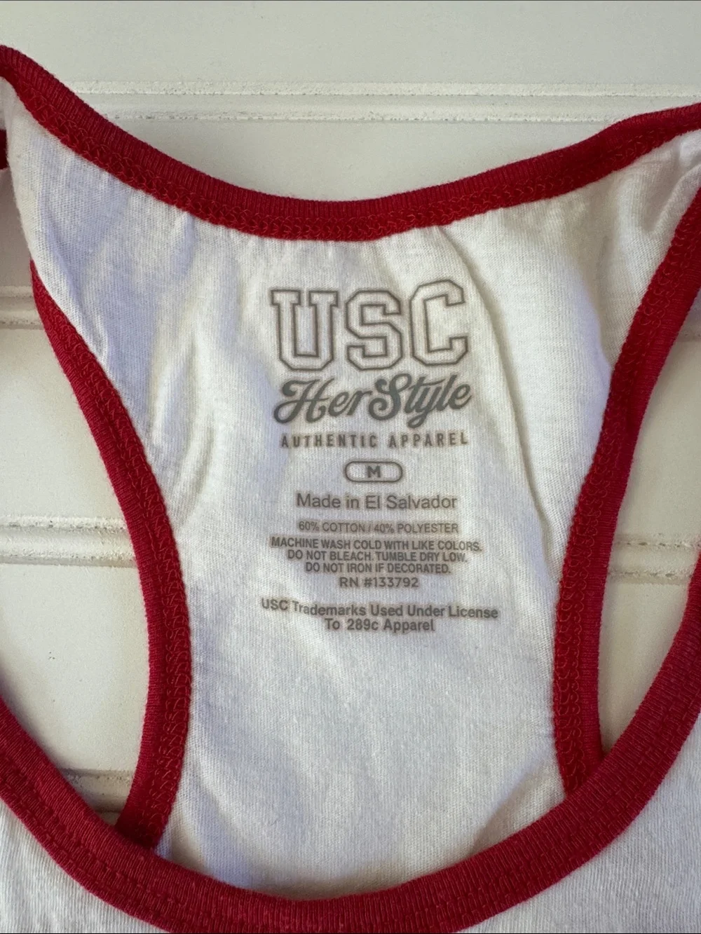 Nike USC Trojans Shirt Womens Tank Top Racerback. Size Medium